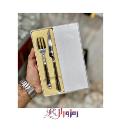 سرویس کارد و چنگال 12 نفره S. G . S مدل پاپیون